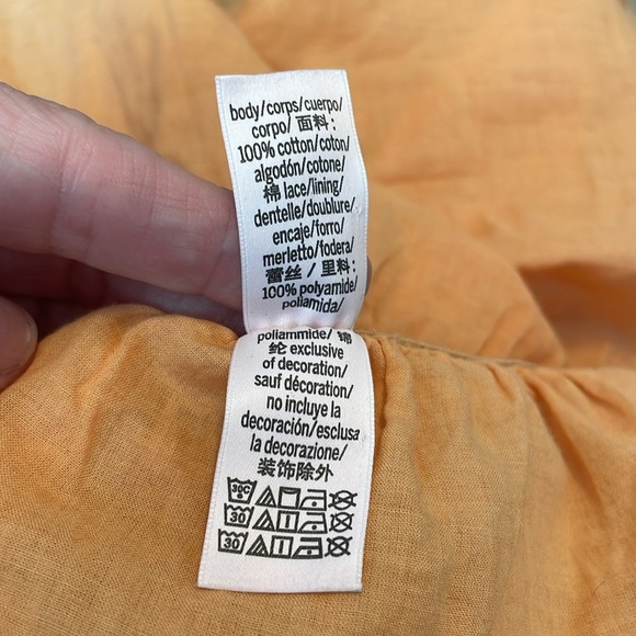 Victoria's Secret Peach Lace Romper - Picture 6 of 6